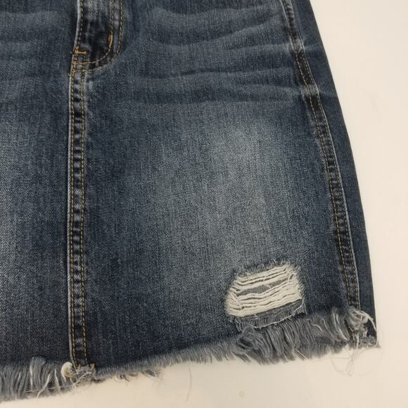 Rewash Denim Mini Skirt Jean Skirt Size S - Picture 11 of 11